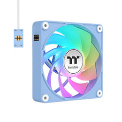 Thermaltake CL-F198-PL12BU-A système de refroidissement d'ordinateur Boitier PC Ventilateur 12 cm Bleu 3 pièce(s)