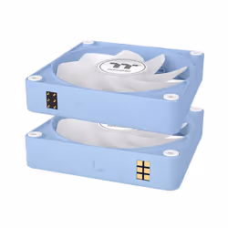 Thermaltake CL-F198-PL12BU-A système de refroidissement d'ordinateur Boitier PC Ventilateur 12 cm Bleu 3 pièce(s) - Vue supplémentaire 4