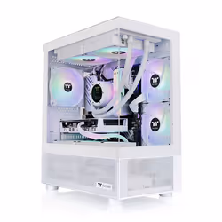 Thermaltake View 170 TG ARGB Snow Micro-ATX Blanc