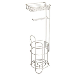 mDESIGN 8789MDBST distributeur de papier hygiénique Colonne Acier satin