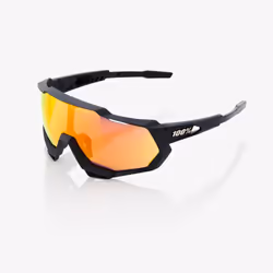 100% Speedtrap, Adulte, Unisexe, Shield, Cerclé, Polycarbonate, Noir