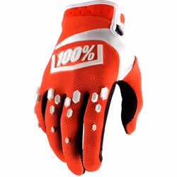 100% Airmatic Hexa Gants de Motocross, blanc-rouge, taille XL pour Hommes