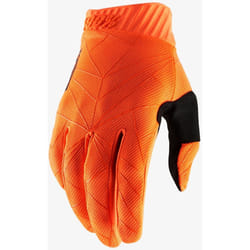 100% Ridefit Gants, noir-orange, taille 2XL pour Hommes