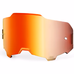 100% Armega Mirrored Lentille de remplacement, rouge pour Hommes