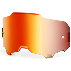 100% Armega Mirrored Lentille de remplacement, rouge pour Hommes