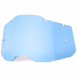 100% Racecraft II/Accuri II/ Strata II Replacemant Lens, bleu pour Hommes