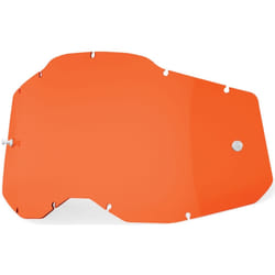 100% Racecraft II/Accuri II/ Strata II Replacemant Lens, orange pour Hommes