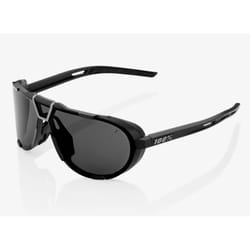 100% Westcraft Matte Black lunettes de soleil Ovale