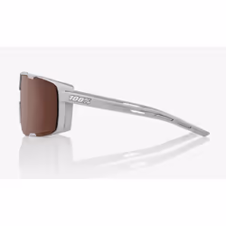 100% Eastcraft Soft Tact Cool Grey lunettes de soleil Aviateur