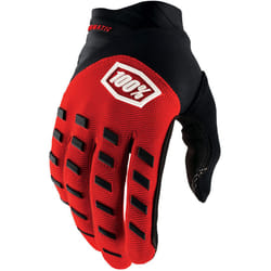 100% Hydromatic WP Gants de vélo pour les jeunes, noir-rouge, taille L