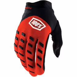 100% Hydromatic WP Gants de vélo pour les jeunes, noir-rouge, taille L