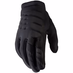 100% Brisker Gants de vélo pour dames, noir, taille L pour Femmes