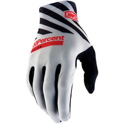 100% Celium Gants de vélo, noir-gris, taille S pour Hommes