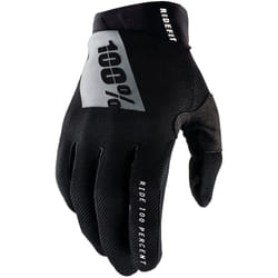 100% Ridefit Gants de vélo, noir, taille S pour Hommes