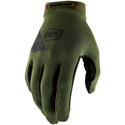 100% Ridecamp Gants de vélo, vert, taille S pour Hommes