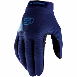100% Ridecamp Gants de vélo, bleu, taille S pour Hommes