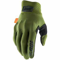 100% Cognito Gants de vélo, vert, taille L pour Hommes