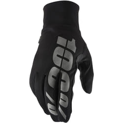 100% Hydromatic WP Gants de vélo, noir, taille M pour Hommes