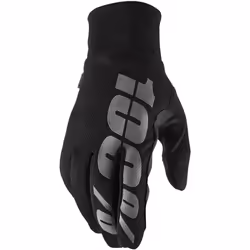 100% Hydromatic WP Gants de vélo, noir, taille M pour Hommes