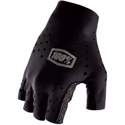 100% Sling Short Gants de vélo pour dames, noir, taille L pour Femmes