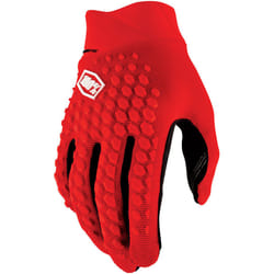 100% Geomatic Gants de vélo, rouge, taille S pour Hommes