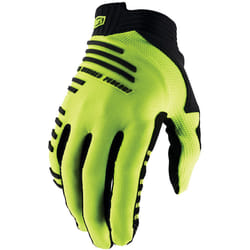 100% R-Core Gants de vélo, jaune, taille M pour Hommes