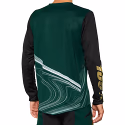 100% R-Core X LE Maillot vélo, vert, taille S pour Hommes