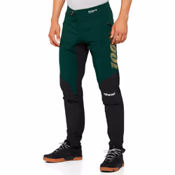 100% R-Core X LE Pantalon de vélo, noir-vert, taille 32 pour Hommes