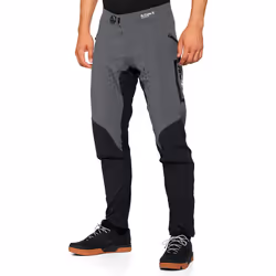100% R-Core X Pantalon de vélo, noir-gris, taille 36 pour Hommes