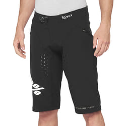 100% R-Core X Shorts de vélo, noir-blanc, taille 34 pour Hommes