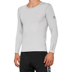 100% R-Core Concept Jersey à manches longues, gris, taille L pour Hommes