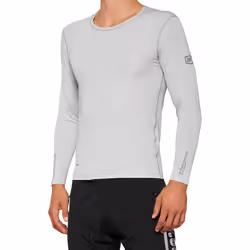 100% R-Core Concept Jersey à manches longues, gris, taille XL pour Hommes