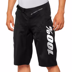 100% R-Core Shorts de vélo, noir, taille 30 pour Hommes
