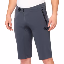 100% Celium Shorts de vélo, gris, taille 38 pour Hommes