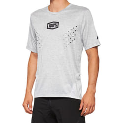 100% Airmatic Mesh Maillot de vélo à manches courtes, gris, taille XL pour Hommes