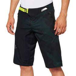 100% Airmatic LE Shorts de vélo, noir-vert, taille 28 pour Hommes