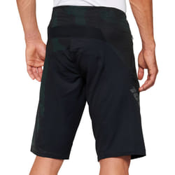 100% Airmatic LE Shorts de vélo, noir-vert, taille 30 pour Hommes