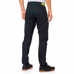 100% Airmatic LE Pantalon de vélo, noir-vert, taille 28 pour Hommes
