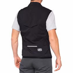 100% Corridor Gilet de vélo, noir, taille S pour Hommes