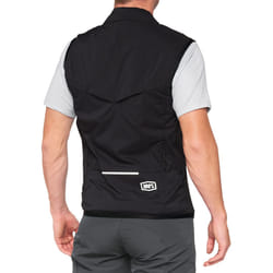 100% Corridor Gilet de vélo, noir, taille S pour Hommes