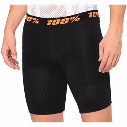 100% Crux Liner Shorts fonctionnels, noir, taille 38 pour Hommes