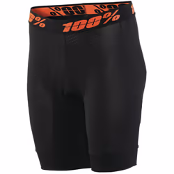 100% Crux Liner Shorts fonctionnels pour dames, noir, taille L pour Femmes