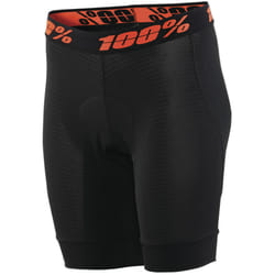 100% Crux Liner Shorts fonctionnels pour dames, noir, taille XL pour Femmes