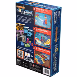 Asmodee Pandemic: Hot Zone - North America Jeu de société Voyage/aventure