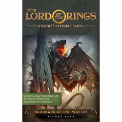 Fantasy Flight Games Lord Of The Rings Journeys In Middle-earth: Scourges Of The Wastes Figure Pack Extension de jeu de société Jeu de rôles