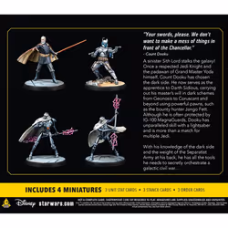 Atomic Mass Games Star Wars: Shatterpoint - Twice the Pride: Count Dooku Squad Pack Chiffre