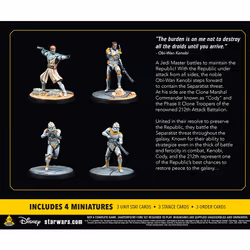 Atomic Mass Games Star Wars Shatterpoint - Hello There: General Obi-Wan Kenobi Squad Pack Chiffre