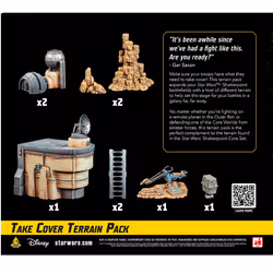 Atomic Mass Games Star Wars: Shatterpoint - Take Cover Terrain Pack Plateau de jeu - Vue supplémentaire 2
