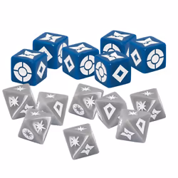 Atomic Mass Games Star Wars: Shatterpoint - Dice Pack, Jeu de dés, Bleu, Gris
