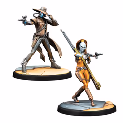 Atomic Mass Games Star Wars: Shatterpoint - Fistful of Credits: Cad Bane Squad Pack Chiffre